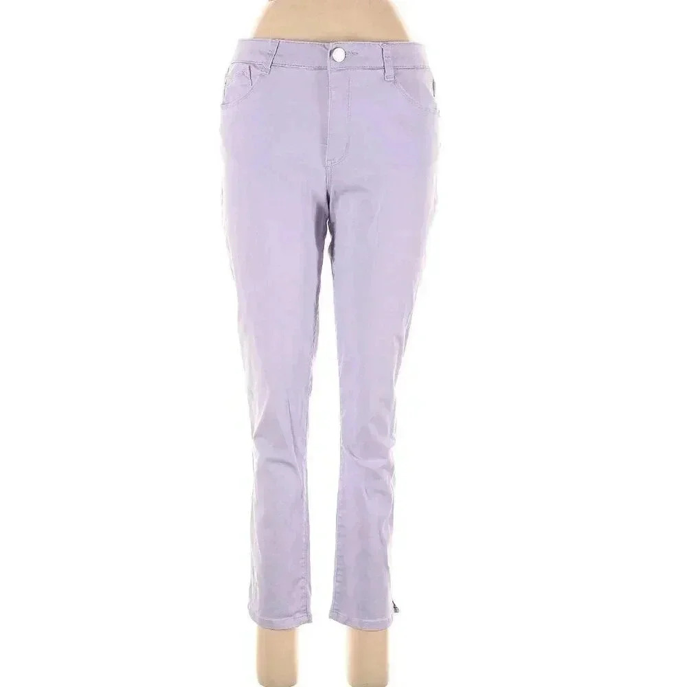 Wit & Wisdom, Jeggings pants, Purple, 6